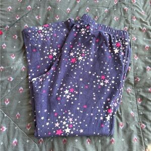 Womens Sleep Chic Blue Star Pajama Pants Size XXL